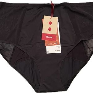 THINX High-Waist leakproof panties 4X